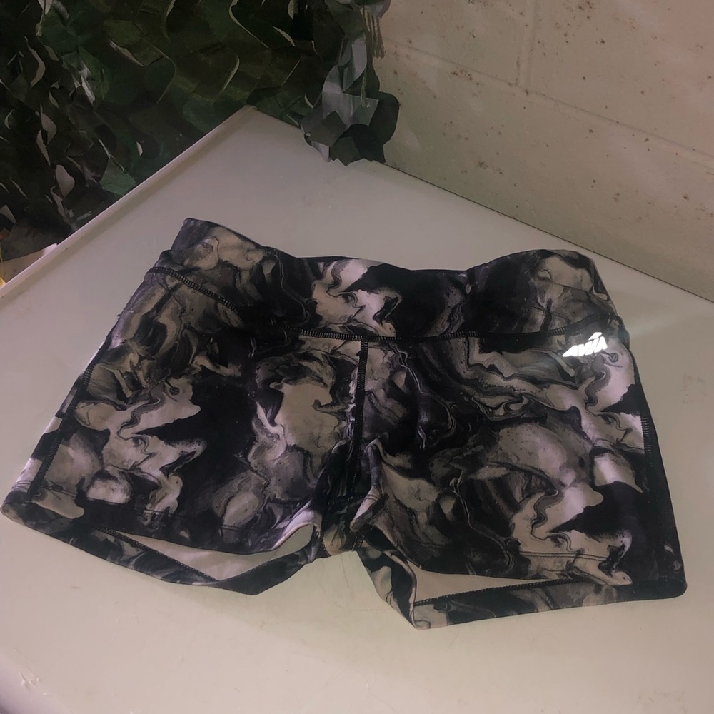 Stylish Black and Gray Women's Shorts
